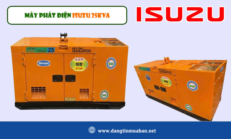 Máy phát điện Isuzu 25kva
