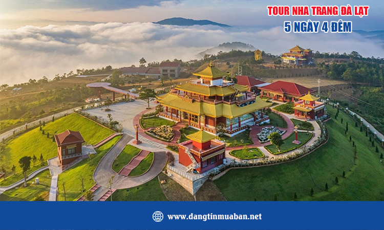 Tour du lịch Nha Trang Đà Lạt 5 Ngày 4 Đêm